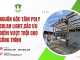 Nguồn gốc tấm poly Solar Light, review tất tần tật các ưu điểm vượt trội cho công trình