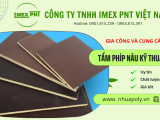 Imex PNT - Gia công và cung cấp tấm phíp nâu kỹ thuật