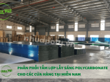 IMEX PNT - Phân phối tấm lợp lấy sáng Polycarbonate cho các cửa hàng tại Miền Nam