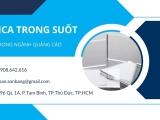 Mica Trong Suốt Trong Ngành Quảng Cáo