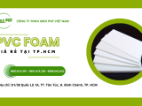 Imex Pnt cung cấp tấm PVC Foam giá rẻ tại Miền Nam 