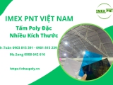 IMEXPNT Cung cấp tấm Poly đặc với nhiều kích thước khác nhau