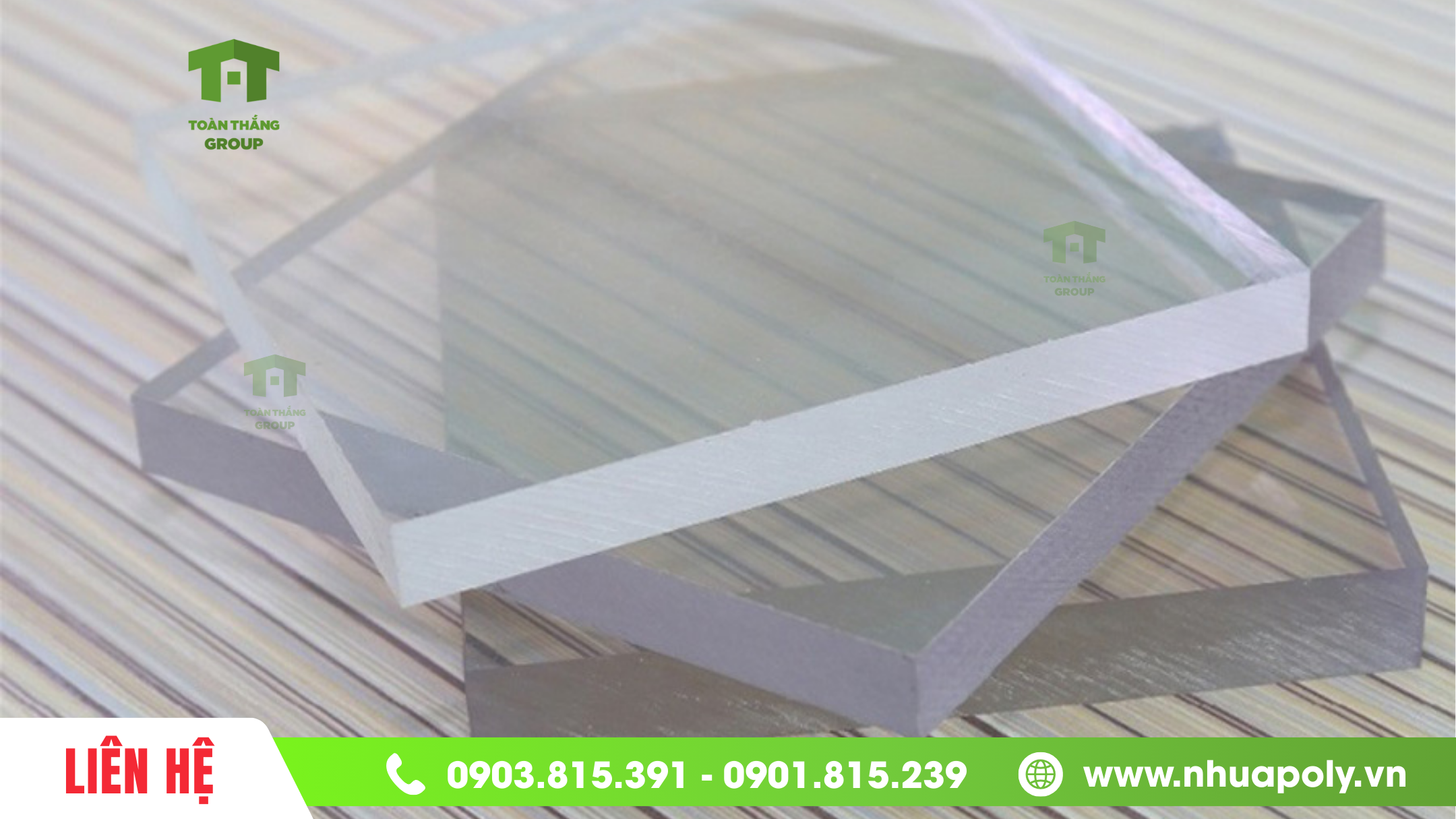 tấm poly đặc ruột 10mm