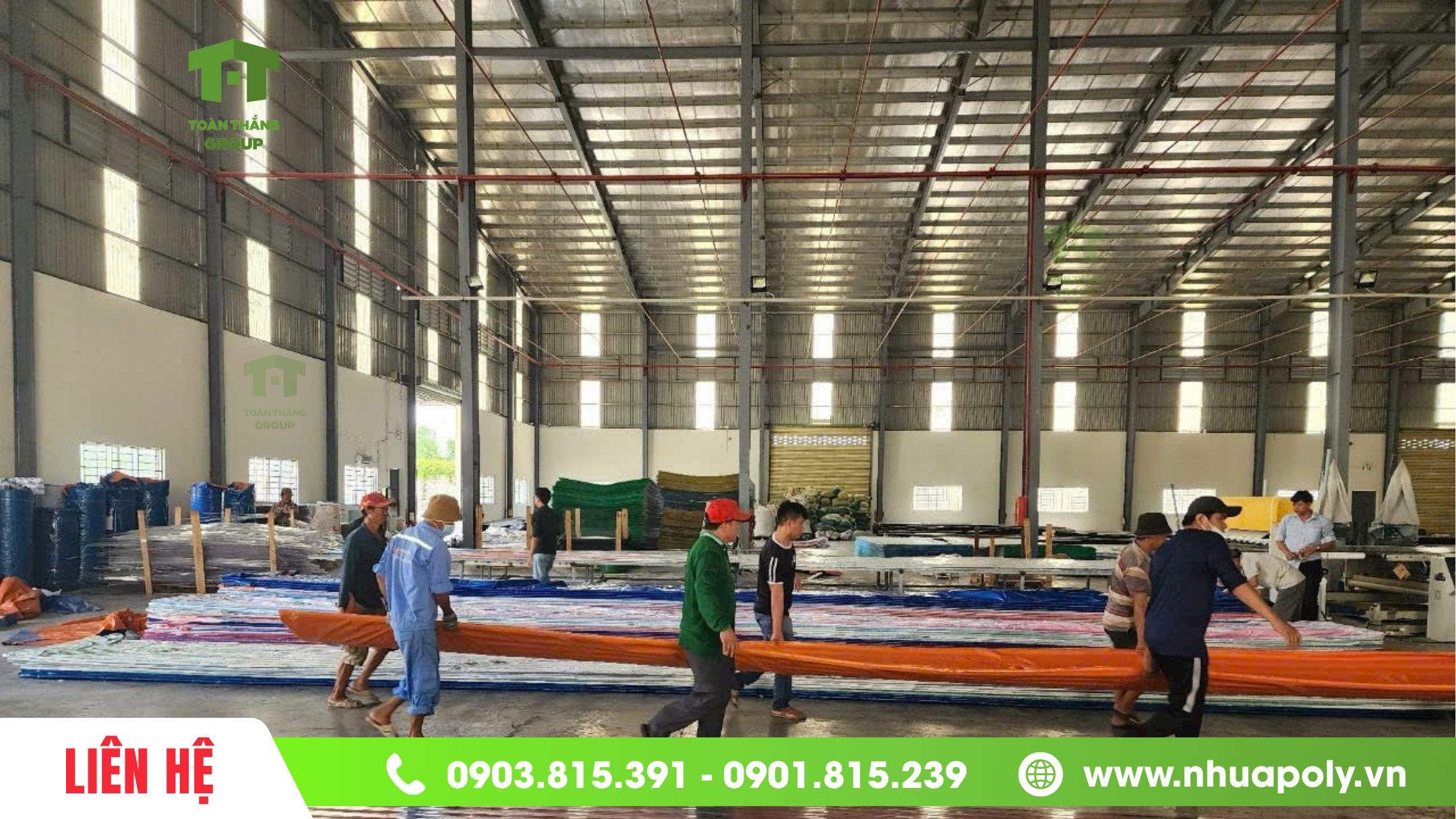 Toàn Thắng cung cấp tấm lợp lấy sáng đặc 10mm uy tín chất lượng