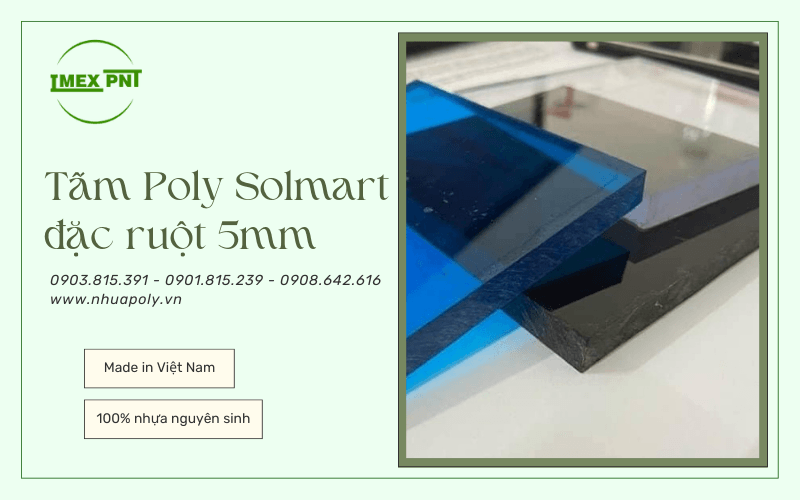 Poly Solmart đặc ruột 5mm