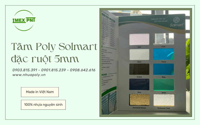 Poly Solmart đặc ruột 5mm