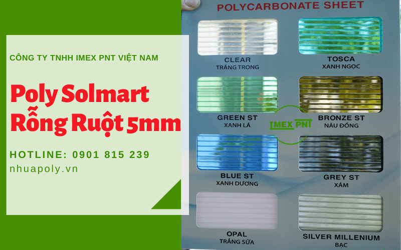Poly Solmart Rỗng Ruột 5mm