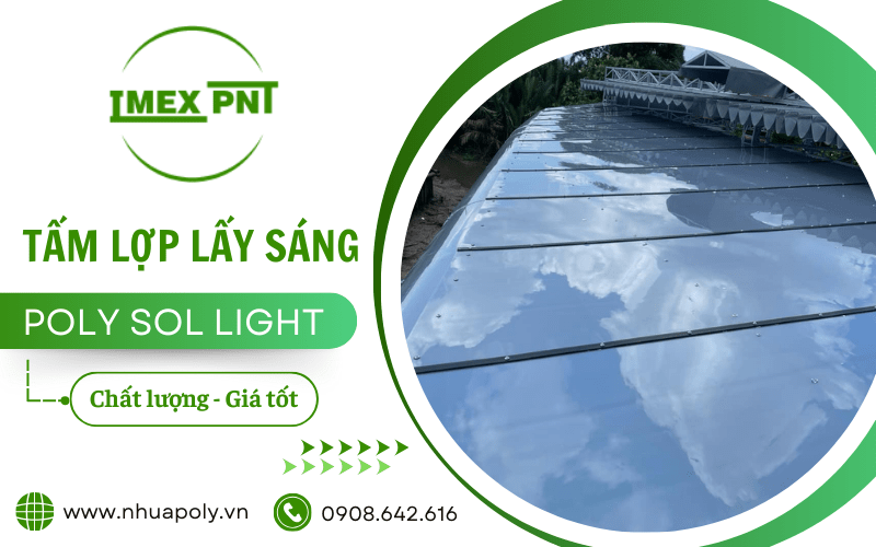 tấm lợp poly Sol Light