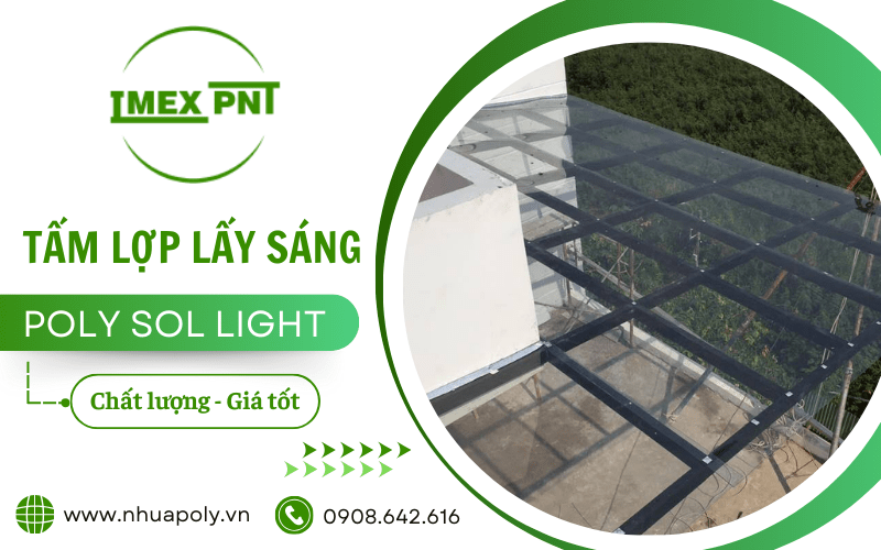 tấm lợp poly Sol Light