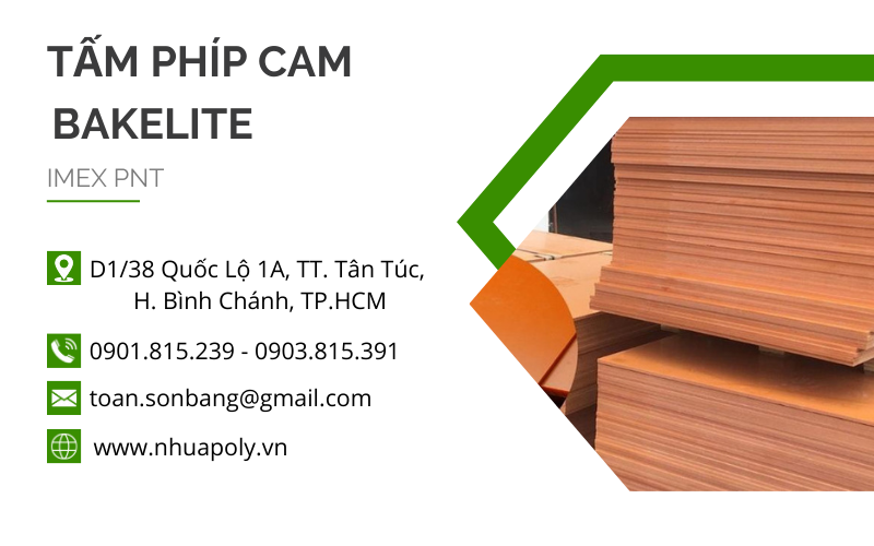 tấm phíp cam bakelite