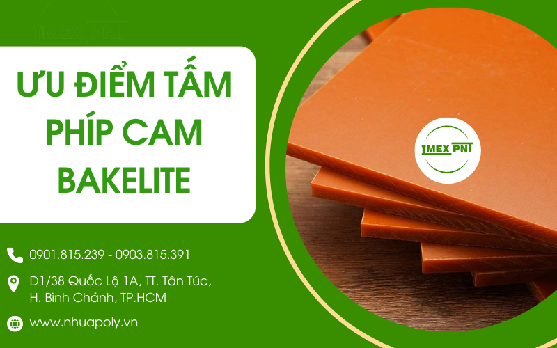 tấm phíp cam bakelite