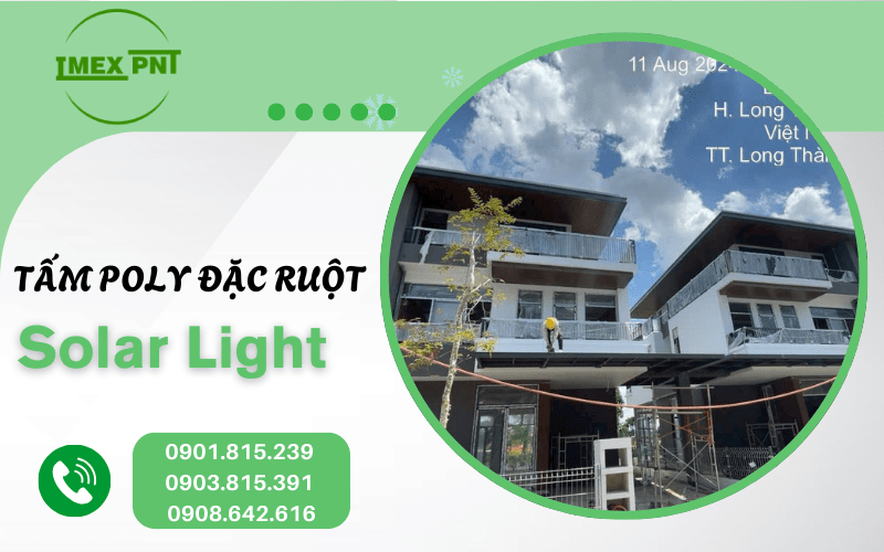 Tấm poly đặc ruột Solar Light