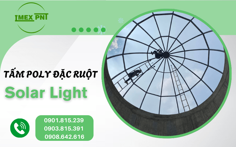 Tấm poly đặc ruột Solar Light