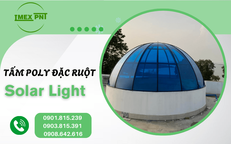 Tấm poly đặc ruột Solar Light