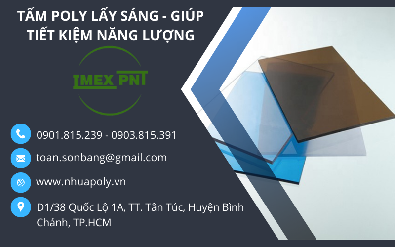 tấm poly lấy sáng