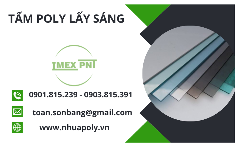 tấm poly lấy sáng