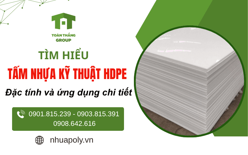 tấm nhựa kỹ thuật HDPE