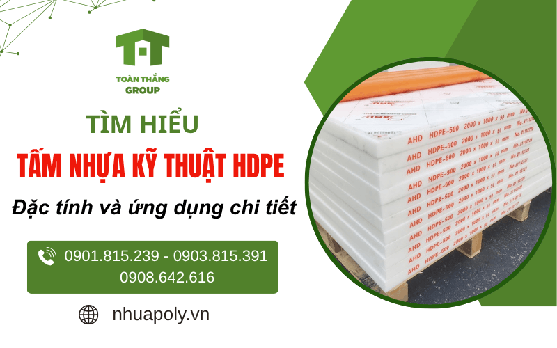 tấm nhựa kỹ thuật HDPE